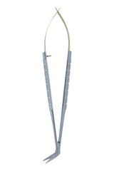 Tisco Lifecare Castroviejo Pott Spring Action Scissor with T.C. – 18cm (7") – Multiple Angles (25°, 45°, 60°, 90°, 125°)