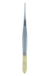 Fine Tooth Forceps with Tungsten Carbide (T.C.) – Precision Surgical Toothed Forceps (6"–7")