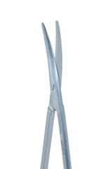Tisco Lifecare DeBakey Deep Curved Valve Cutting Scissor with Tungsten Carbide (TC) – 20 cm / 8"