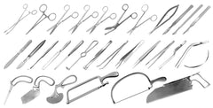 TISCO Lifecare Amputation Instrument Set – 43 Pcs Stainless Steel Surgical Kit