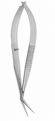 TISCO Lifecare Castroviejo Corneal Scissor Angled Large Blade – Precision Ophthalmic Instrument for Controlled Corneal Dissection