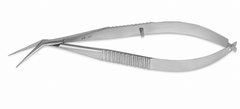 TISCO Lifecare Castroviejo Corneal Scissor Angled Large Blade – Precision Ophthalmic Instrument for Controlled Corneal Dissection