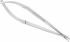TISCO Lifecare Castroviejo Needle Holder Without Lock 6 Inch Curved (Round) Stainless Steel Surgical Instrument