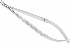 TISCO Lifecare Castroviejo Needle Holder Without Lock 5 Inch Curved (Round) Stainless Steel Surgical Instrument