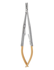 TISCO Lifecare Castroviejo Needle Holder with Lock with Tungsten Carbide 7 Inch Straight (Round)