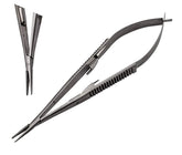 TISCO Lifecare Castroviejo Needle Holder with Lock 7 Inch Straight (Round) Stainless Steel Surgical Instrument