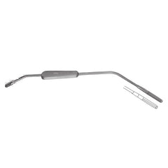 TISCO Lifecare Cardiac Suction Cannula with Serrated Tips – Precision Stainless Steel Instrument for Cardiothoracic Surgery