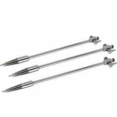 TISCO Lifecare Leech Wilkinson HSG Cannula with Luer Lock – Reusable Stainless Steel Hysterosalpingography (HSG) Cannula