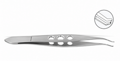 TISCO Lifecare Castroviejo Colibri Forcep Delicate 1×2 Teeth – Ultra-Precision Ophthalmic Microsurgical Instrumen