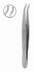 TISCO Lifecare Lim’s Corneal Forceps 1×2 Teeth Big – Precision Ophthalmic Microsurgical Instrument