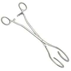 TISCO Lifecare Dartigues Uterus Holding Forceps 25 CM / 10 Inch Stainless Steel Gynecological Surgical Instrument
