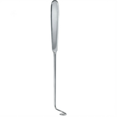 TISCO Lifecare Deschamp Ligature Needle Blunt Left 20 CM / 8 Inch Stainless Steel Surgical Instrument