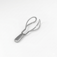 TISCO Lifecare Simpson Obstetric Forceps Straight Stainless Steel Gynecological Surgical Instrument