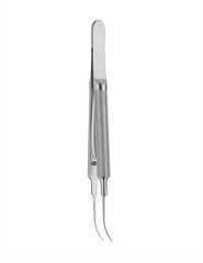 TISCO Lifecare Micro Tying Forceps Curved Small – Ultra-Precision Instrument for Delicate Microsurgical Suturing
