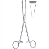 TISCO Lifecare Green Armytage Forceps 20cm (8 Inch) Stainless Steel Surgical Instrument for Gynecological and General Surgical Use