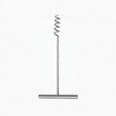 TISCO Lifecare Myoma Screw on T Handle Big Stainless Steel Gynecological Surgical Instrument
