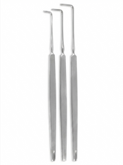 TISCO Lifecare Graefe Strabismus Hook No. 1 | Precision Ophthalmic Instrument for Eye Muscle Surgery