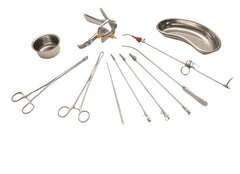 HSG Tray Instrument Set (17 Pcs) | Premium & Medium Quality | TISCO Lifecare