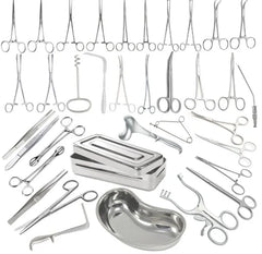 TISCO Lifecare | Hysterectomy Surgery Instrument Set (70 Pcs) | Premium & Medium Quality