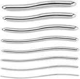 TISCO Lifecare Haegers Cervical Dilators Double Ended 0.5mm Graduated Set of 10pcs – Precision Gynecological Instruments