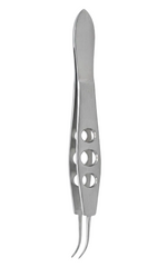 TISCO Lifecare Harms Tying Forceps Curved – Precision Instrument for Advanced Microsurgical Suturing