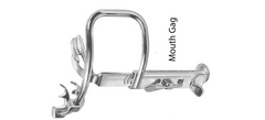 TISCO Lifecare Kilner-Doughty Mouth Gag with 5 Slotted Blades Stainless Steel Surgical ENT Instrument