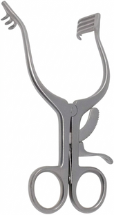TISCO Lifecare Mastoid Retractor 12" Curved 3*4 – Premium Stainless Steel Surgical Instrument