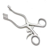 TISCO Lifecare Mastoid Retractor 5" Straight 4x4 Stainless Steel Surgical Instrument
