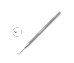 TISCO Lifecare Membrane Peelar Spatula Curved Stainless Steel Ophthalmic Surgical Instrument