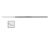 TISCO Lifecare Membrane Peelar Spatula Hooked Stainless Steel Ophthalmic Surgical Instrument