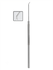TISCO Lifecare Membrane Peelar Spatula Hooked Stainless Steel Ophthalmic Surgical Instrument