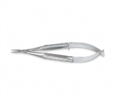 TISCO Lifecare Needle Holder Micro Extra Delicate St.W/O Lock Stainless Steel Ophthalmic Surgical Instrument