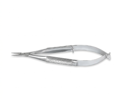 TISCO Lifecare Needle Holder Micro Extra Delicate St.W/O Lock Stainless Steel Ophthalmic Surgical Instrument