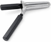 TISCO Lifecare Proctoscope / Rectal Speculum Gabriel with Black Handle – Large Stainless Steel Surgical Instrument
