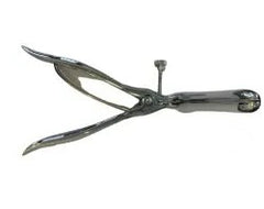 TISCO Lifecare Proctoscope / Rectal Speculum Graeme U Cut with Black Handle – Extra Large Stainless Steel Surgical Instrument