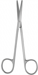 TISCO Lifecare Strabismus Scissors Straight Big Stainless Steel Ophthalmic Surgical Instrument