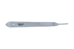 TISCO Lifecare Stainless Steel Scalpel Handles – No.3, No.4, Long, Round Grip, Angled, Bayonet, Lock Variants