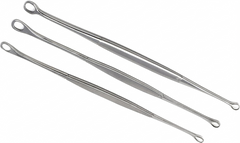 TISCO Lifecare Uterine Curette Double Ended Sharp/Blunt – Size 3 | Premium Stainless Steel Gynecology Surgical Instrument