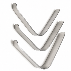 TISCO Lifecare Lacks (L Shape) Tongue Depressor Stainless Steel ENT Surgical Instrument