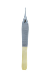 Adson Forceps with Tungsten Carbide (T.C.) – Plain & Toothed (5"–6") | Surgical Tissue Forceps