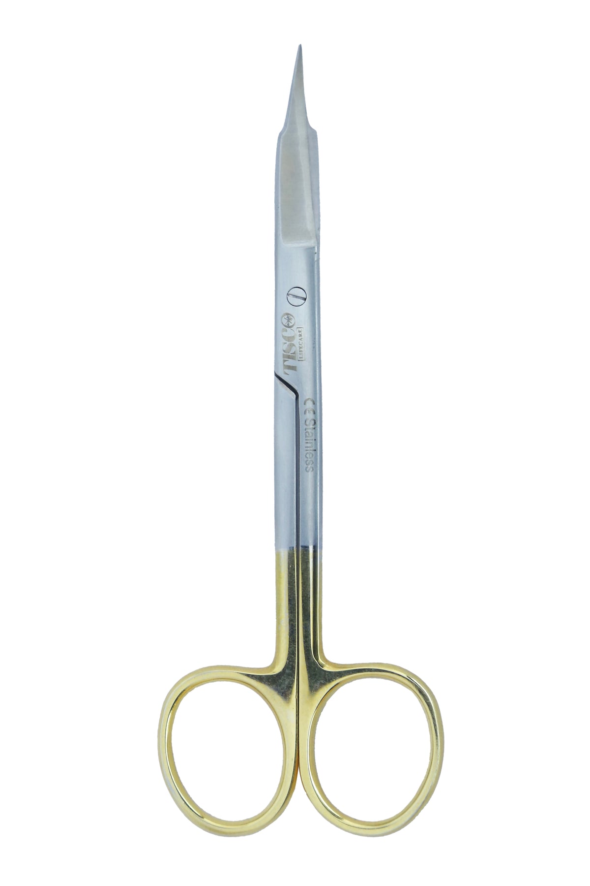 Tisco Lifecare Goldman Fox Scissors with T.C. — Straight & Curved (5" & 6") | Premium Surgical & Dental Scissors