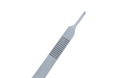 TISCO Lifecare Stainless Steel Scalpel Handles – No.3, No.4, Long, Round Grip, Angled, Bayonet, Lock Variants