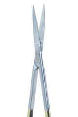Tisco Lifecare Strabismus Scissors With T.C. — Straight & Curved 4" | Ophthalmic Precision Scissors