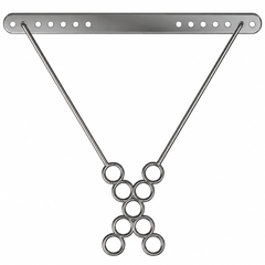 TISCO Lifecare Draffin Bipod Stand with Plate Stainless Steel Surgical ENT Instrument