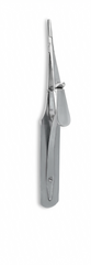TISCO Lifecare Arruga Needle Holder Curved – Precision Ophthalmic Microsurgical Instrument