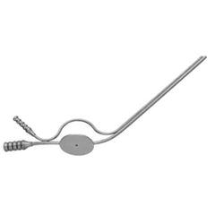 TISCO Lifecare Angled Micro Suction Tip 22G x 7.5 CM Stainless Steel Surgical Instrument