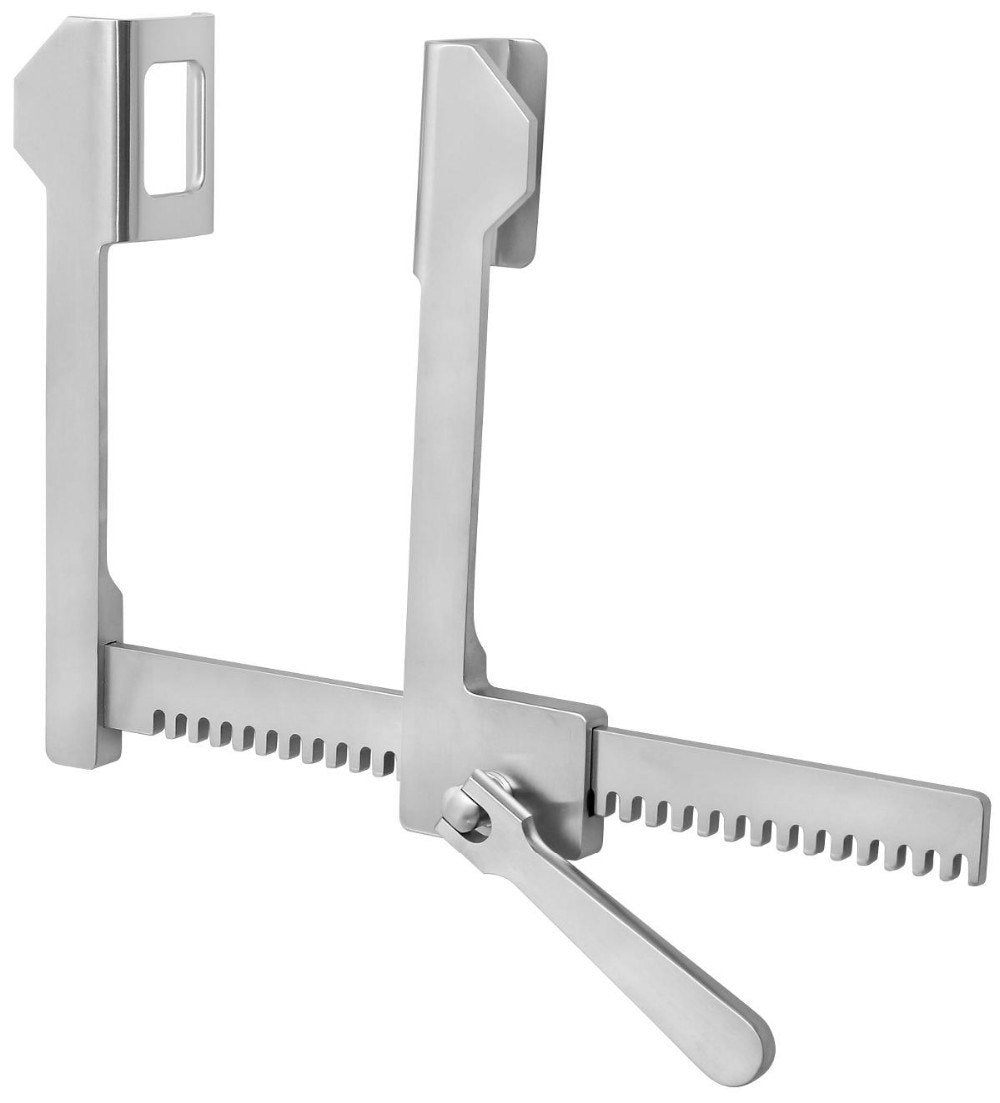 Finochitto Burford Chest Retractor with Interchangeable Blades Stainless Steel