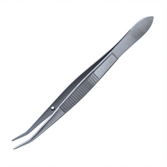TISCO Lifecare Barraquer Cilia Forceps Slightly Angled – Precision Instrument for Delicate Eyelash and Ophthalmic Procedures