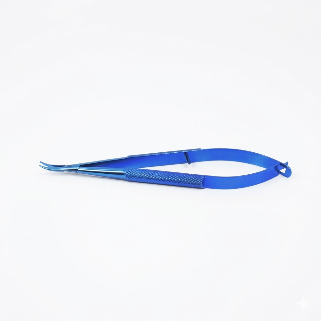 TISCO Lifecare TITANIUM CASTROVIEJO NEEDLE HOLDER  ROUND 7" CVD