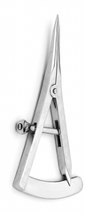 TISCO Lifecare Castroviejo Caliper Curved (CVD) – Precision Surgical Measuring Instrument